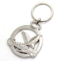 Personalized Custom Metal Glitter Powder Horse Keyring Key Chain